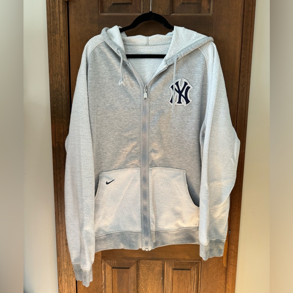 Vintage NY Yankees Reversible Nike Zip Up